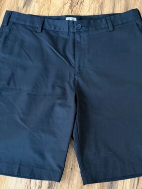 Adidas Men's Black Stretch Golf Shorts